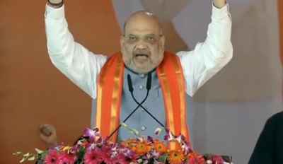 अमित शाह बोले- सपा, बसपा, कांग्रेस परिवारवादी पार्टियां भाजपा रखती है विकास का माद्दा