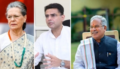 मुख्यमंत्री भूपेश बघेल और पायलट शुक्रवार को सोनिया गांधी से मिलेंगे