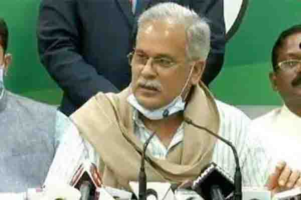 नोएडा डोर टू डोर कैम्पेन मामले में बोले छत्तीसगढ़ मुख्यमंत्री बघेल, मेरे ऊपर केस क्यों ?