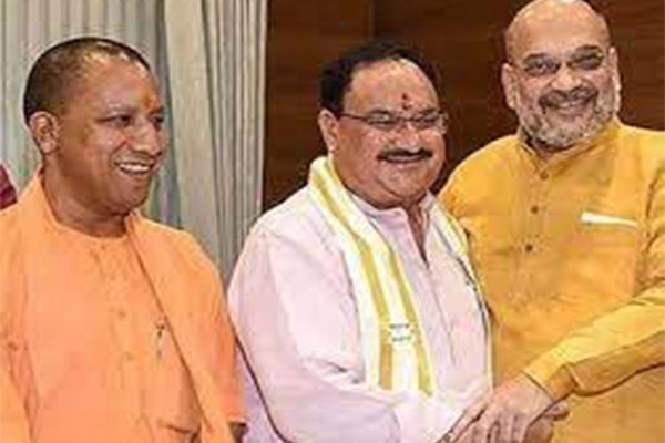 भाजपा को जीत दिलाने कोरोना के चलते JP NADDA और AMIT SHAH घर घर जाकर करेंगे प्रचार