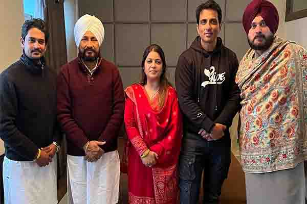 सोनू सूद की बहन मालविका कांग्रेस पार्टी में शामिल, मोगा से लड़ेगी चुनाव