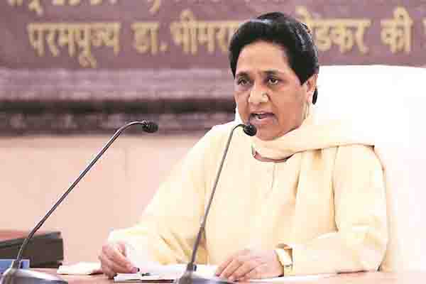 सरकार के कार्यों का बखान, मायावती का भाजपा पर निशाना
