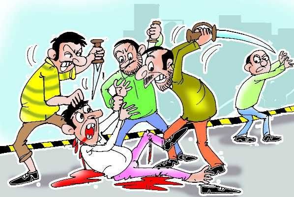 बिहार : कुत्ता, मुर्गा विवाद में जमकर हुई मारपीट, चाकूबाजी, 5 घायल