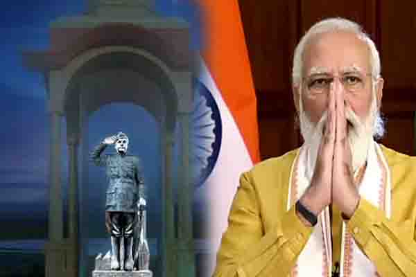 दिल्ली : इंडिया गेट पर लगाई जाएगी नेताजी सुभाष की ग्रेनाइट की मूर्ति, 125वीं जयंती की खास तैयारी