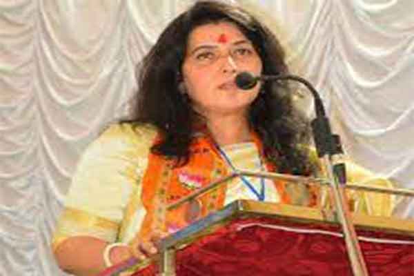 भूपेश बघेल सरकार तुष्टिकरण की कर रही राजनीति : सरोज पांडेय