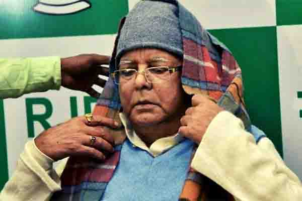 चारा घोटाले के डोरंडा कोषागार मामले में लालू यादव को 5 साल की सजा, 60 लाख रुपये का जुर्माना भी