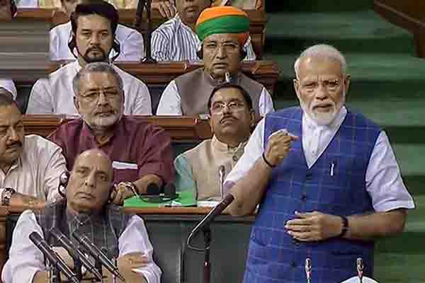 PM मोदी ने पंडित नेहरू का भाषण याद दिलाते हुए , कांग्रेस पर किया वार