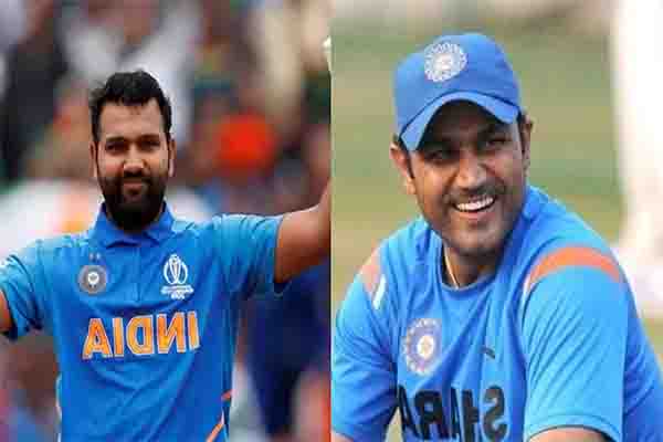 जबरदस्त हाफ सेंचुरी बनाकर रोहित ने तोडा सहवाग का रिकॉर्ड : IND VS WI