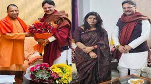 नामांकन से पहले CM योगी का आशीर्वाद लेने पहुंचे राजेश्‍वर, कल स्‍वाति सिंह से की थी मुलाकात