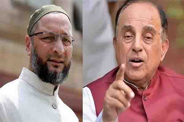 राष्ट्रवादी नहीं, लेकिन देशभक्त हैं ओवैसी, बस हिंदू-मुस्लिम DNA पर हैं मतभेद : सुब्रमण्यम स्वामी 