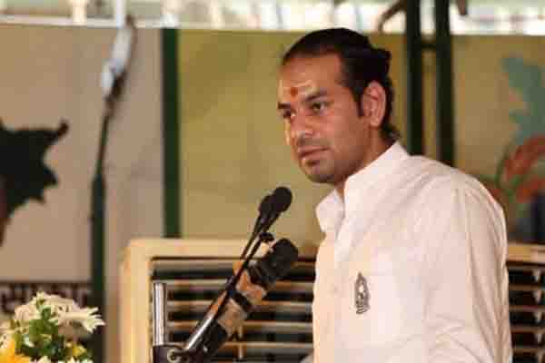 तेज प्रताप यादव की जान को खतरा