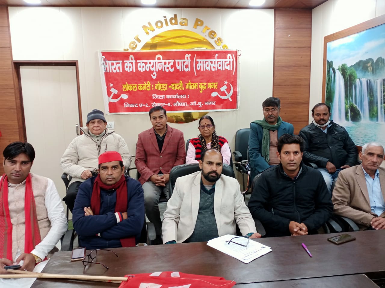 दादरी विधानसभा सीट पर माकपा ने सपा प्रत्याशी राजकुमार भाटी को दिया समर्थन 