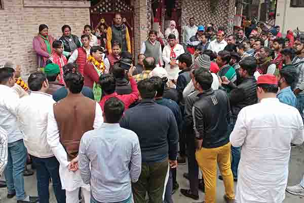 सपा प्रत्याशी सुनील चौधरी