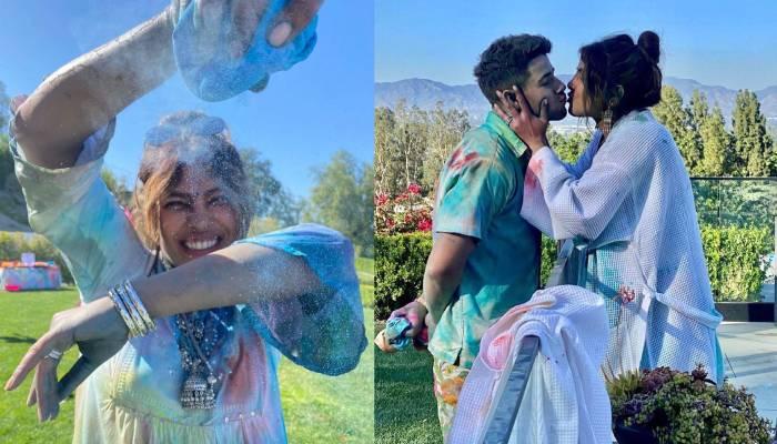 प्रियंका चोपड़ा ने पति निक जोनस के साथ मनाई ‘रोमांटिक’ होली, शेयर किए तस्वीरें और वीडियो
