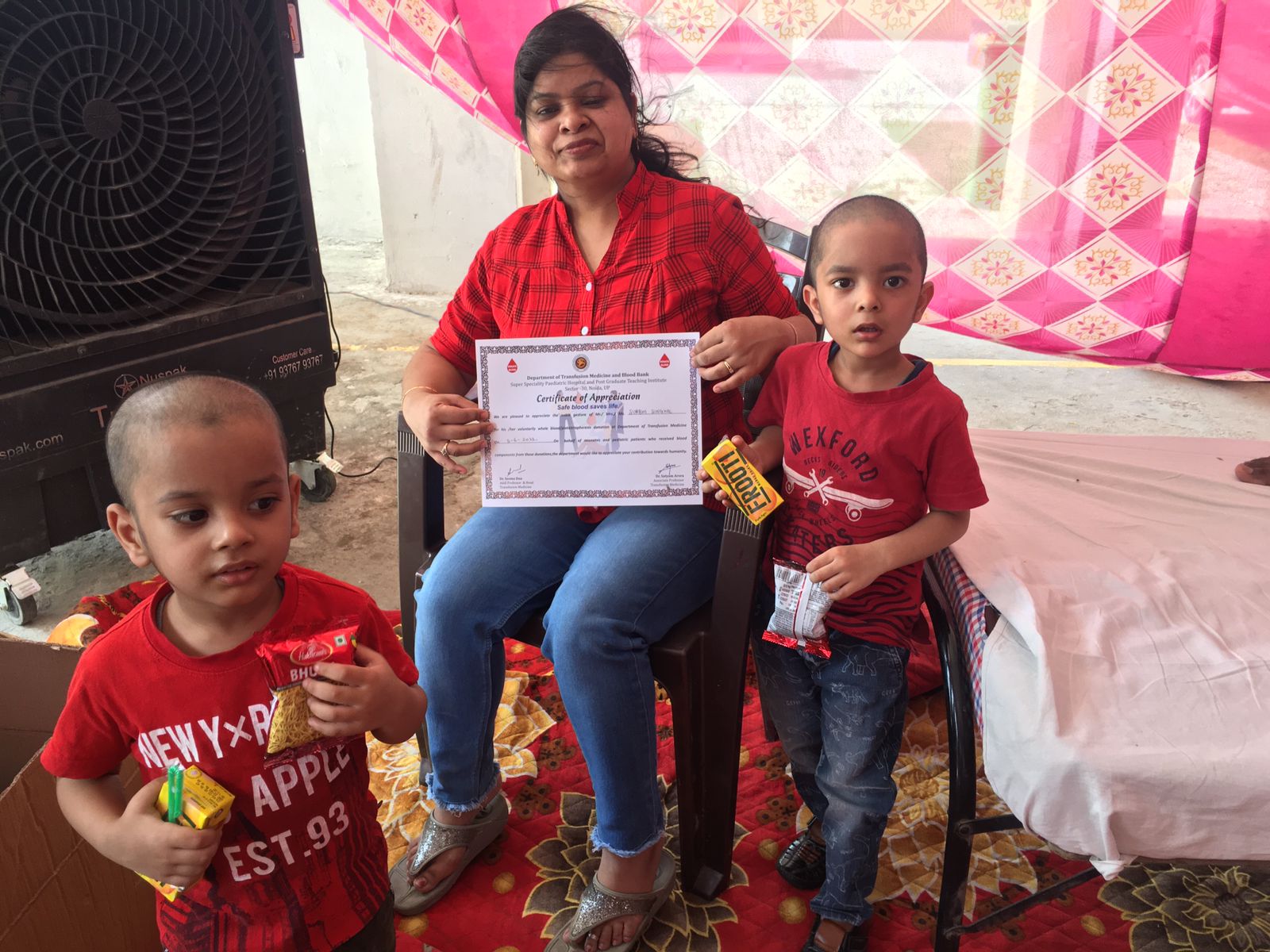 Child PGI Bank In noida : चाइल्ड पीजीआई के ब्लड बैंक में दुर्लभ रक्त समूहों की हर वक्त पूरी व्यवस्था : प्रो अजय सिंह