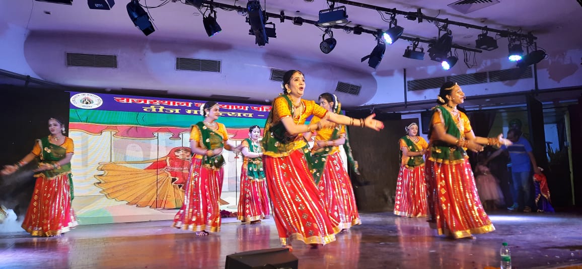 Teej Festival Anniversary : राजस्थान कल्याण परिषद  ने आनंद और उल्लास के साथ  मनाया  तीज महोत्सव वार्षिकोत्सव