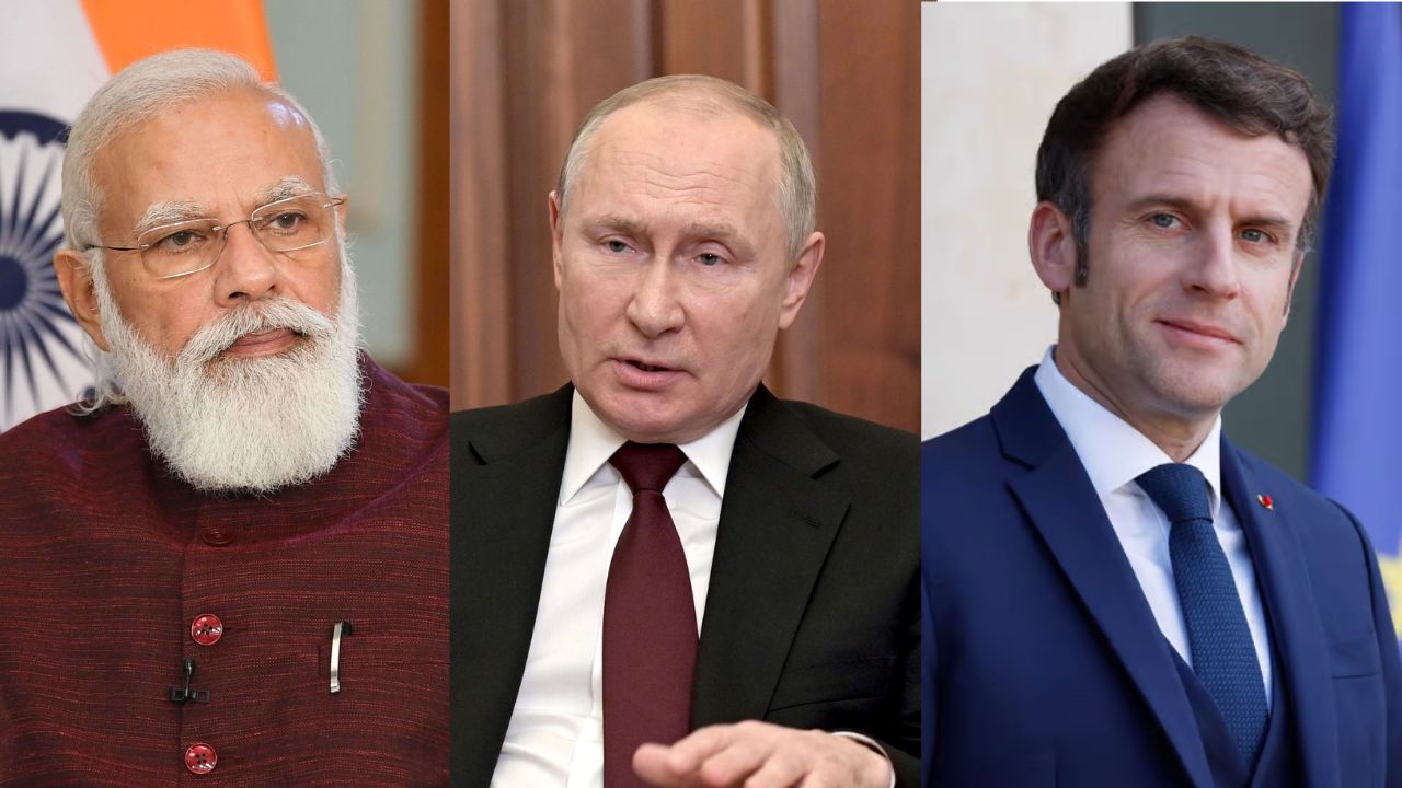 Macron ने की PM मोदी की तारीफ, उल्टा पुतिन ने भेज दी नई सेना