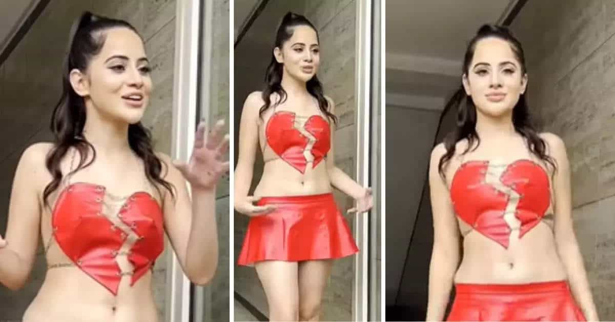 Urfi Javed: उर्फी जावेद ने तोड़ा दिल, किया नया एक्सपेरिमेंट