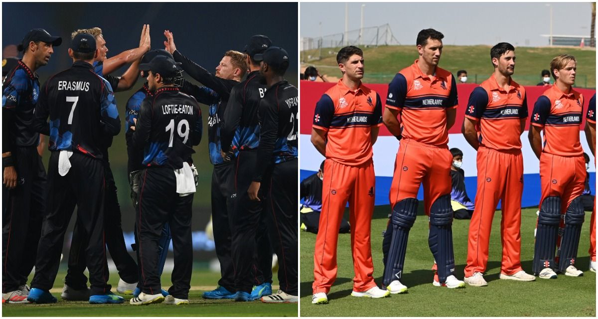 क्वालीफाइंग राउंड के पहले मैच में Netherland ने Namibia को 5 विकेट से हराया