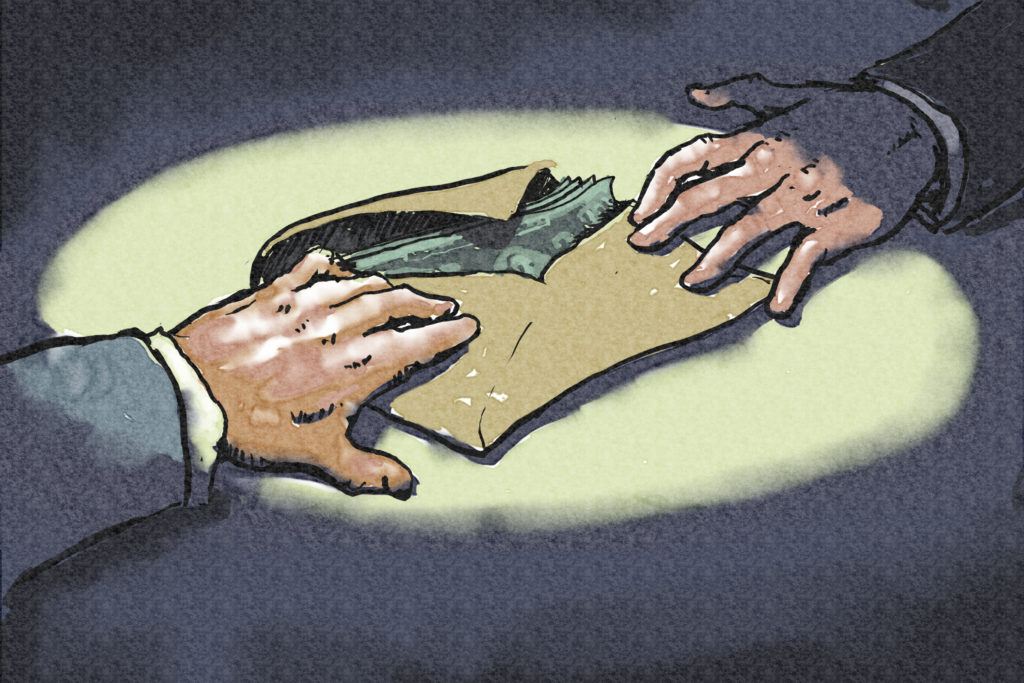 भ्रष्टाचार इसलिए होता है क्योंकि हम स्वयं बेईमान हैं