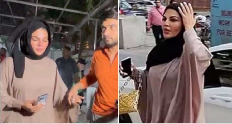 Rakhi Sawant- पति आदिल संग ”गंगूबाई स्टाईल” में निकली ड्रामा क्वीन राखी सावंत