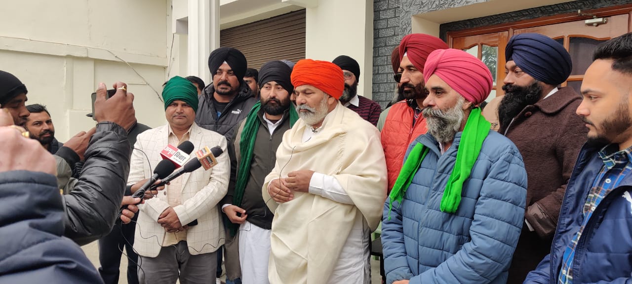 Kisan Andolan : उत्तराखंड दौरे पर हैं भारतीय किसान यूनियन के राष्ट्रीय प्रवक्ता राकेश टिकैत