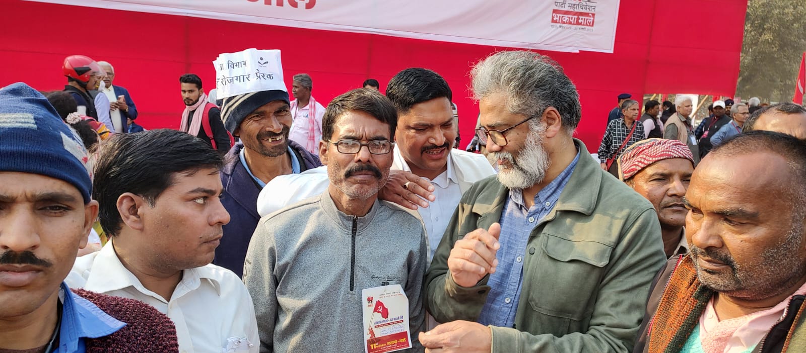 Sahara Protest : पटना के गांधी मैदान में भाकपा माले की रैली में उठा सहारा भुगतान का मुद्दा