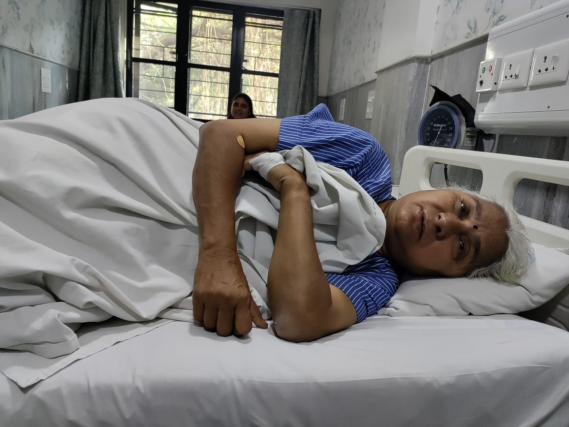 सामाजिक कार्यकर्ता मेधा पाटकर पुणे अस्पताल में भर्ती