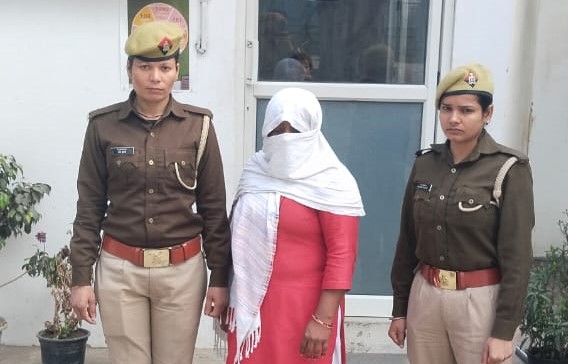 Noida News : आखिर गिरफ्तार कर ली गई हत्यारिन पत्नी  