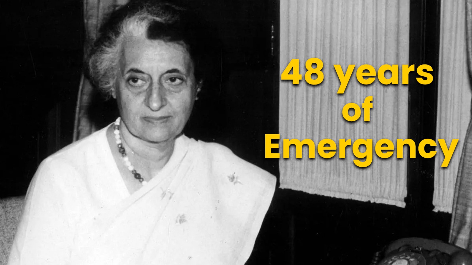 साल 1975-1977 भारतीय लोकतंत्र के 2 काले साल !