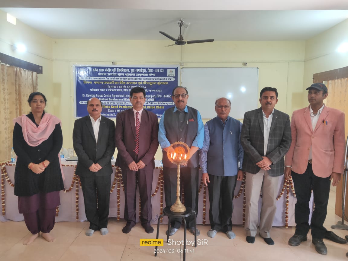 मिलेट्स की खेती से किसानों में आ सकती आर्थिक समृद्धि : डा अनिल कुमार सिंह