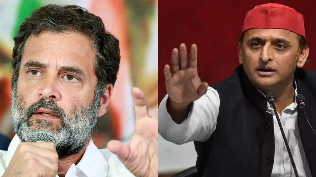 यूपी ओपिनियन पोल सर्वे में अखिलेश- राहुल की जोड़ी को लग रहा जोरदार झटका
