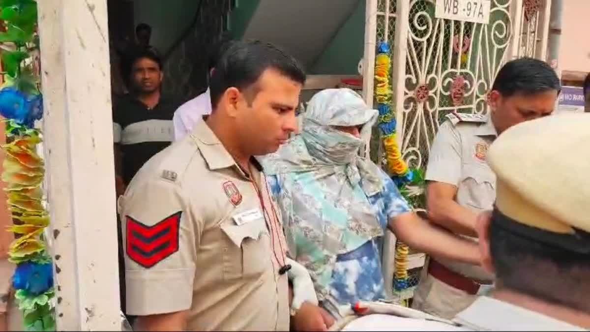 घरेलू विवाद के कारण पत्नी और नाबालिग साले की हत्या की