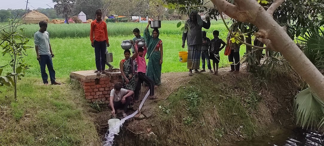 गर्मी में हांफने लगे चापाकल, नल से नहीं हो रही जलापूर्ति