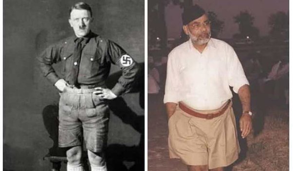 हिटलर के शागिर्द नरेंद्र मोदी!