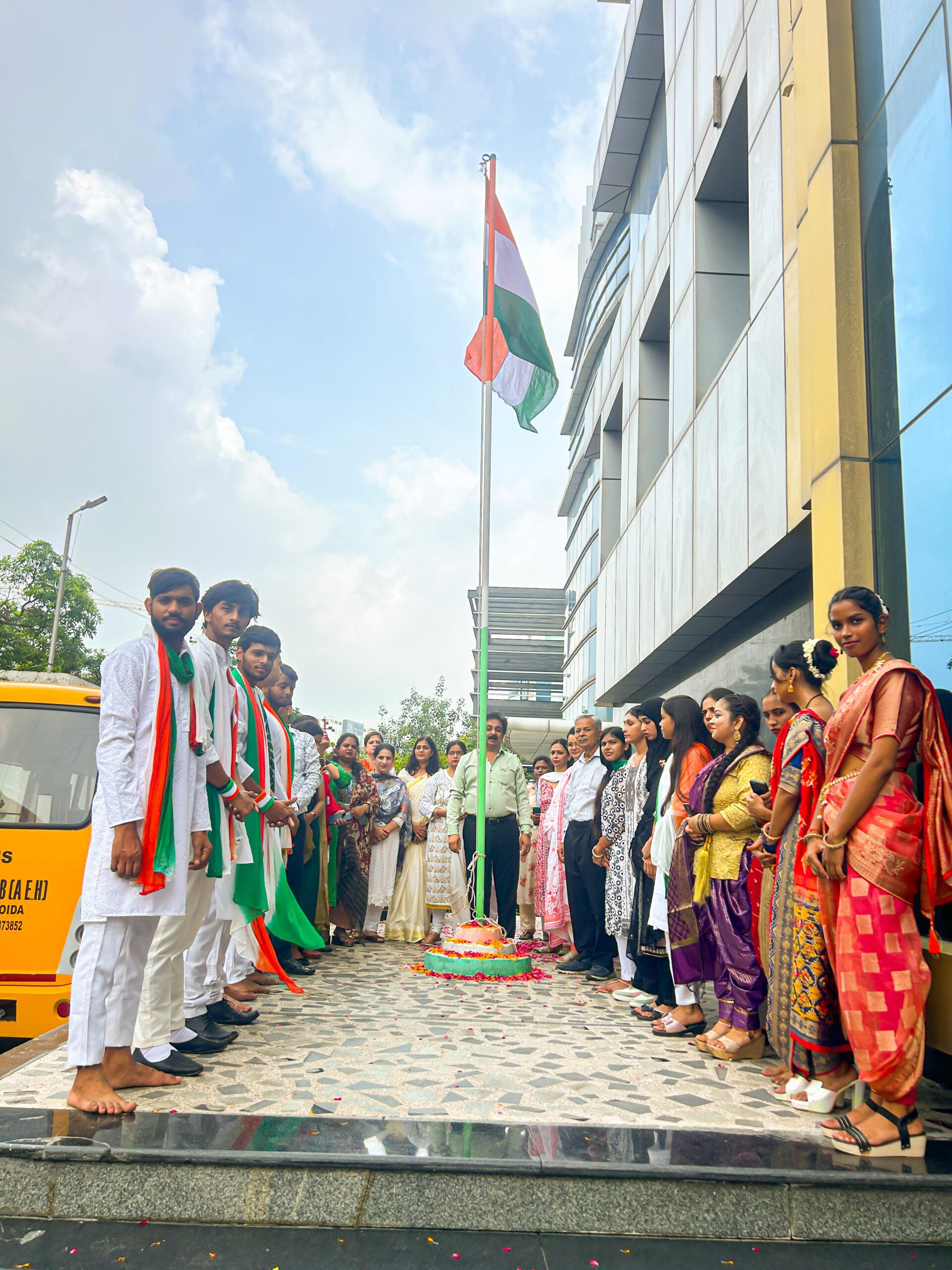 78 वे स्वतंत्रता दिवस दिवस के उपलक्ष में कॉलेज एवियर एजुकेशनल हब ने अत्यधिक उत्साह और देशभक्ति के साथ स्वतंत्रता दिवस मनाया