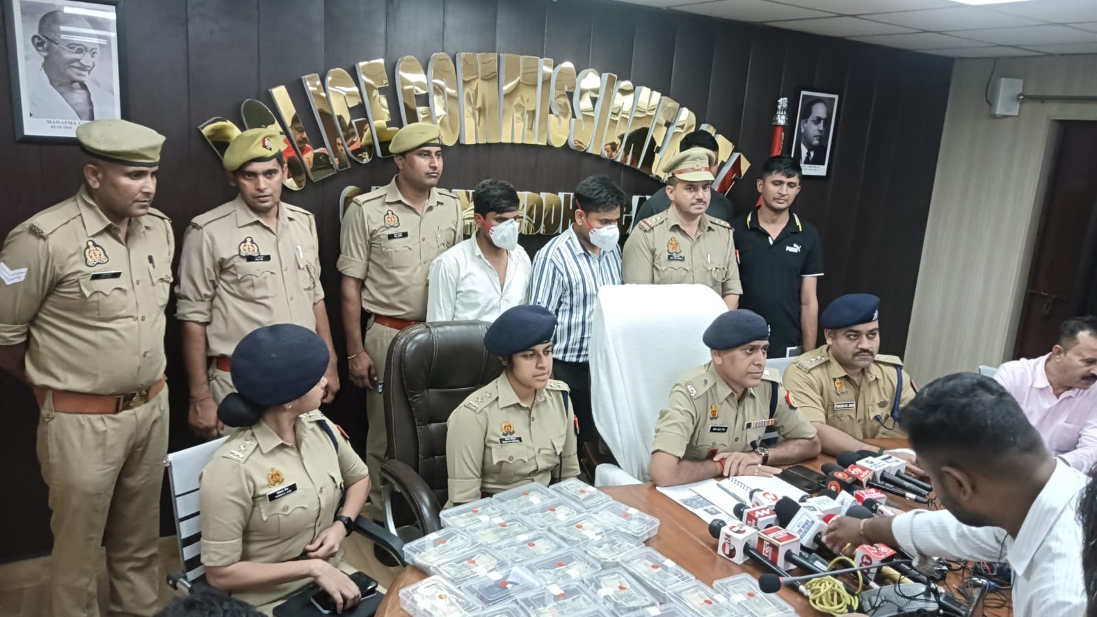 बिल्डर के कर्मचारी ने लूट की दी झूठी सूचना, गिरफ्तार