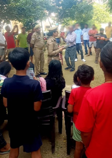 महिलाओं को जागरूक करने के लिए पुलिस ने चलाया 90 दिवसीय अभियान
