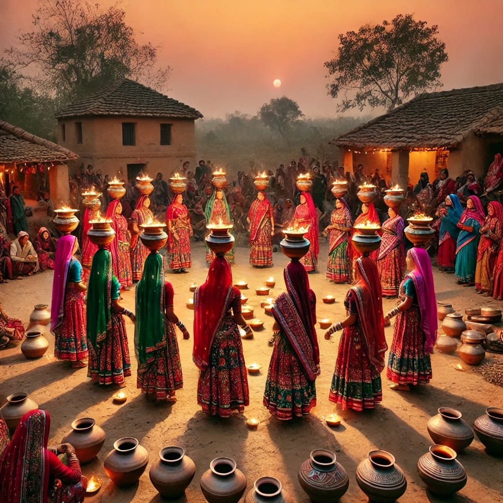 आधुनिकता के दौर में विलुप्त होती जा रही झिझिया