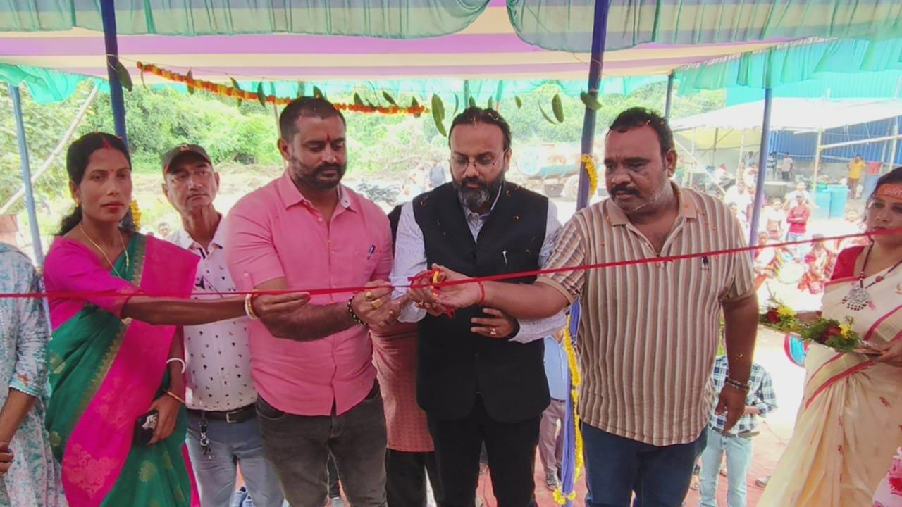 जामुड़िया के सार्थकपुर में शमशान काली मंदिर का भव्य उद्घाटन