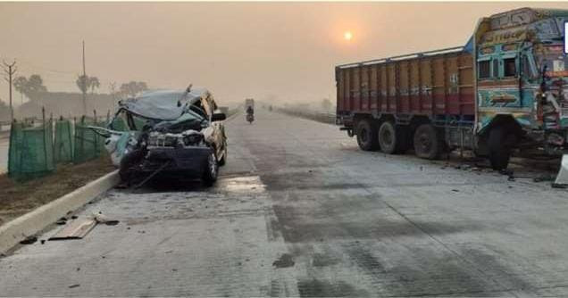 भागलपुर बायपास पर भीषण सड़क हादसा, ट्रक और स्कॉर्पियो की आमने-सामने टक्कर