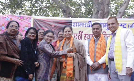 शांभवी महामुद्रा ट्रस्ट ने मनाया छठवां स्थापना दिवस