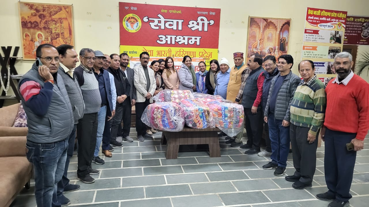 भारत विकास परिषद ने किया कम्बल वितरण कार्यक्रम का आयोजन