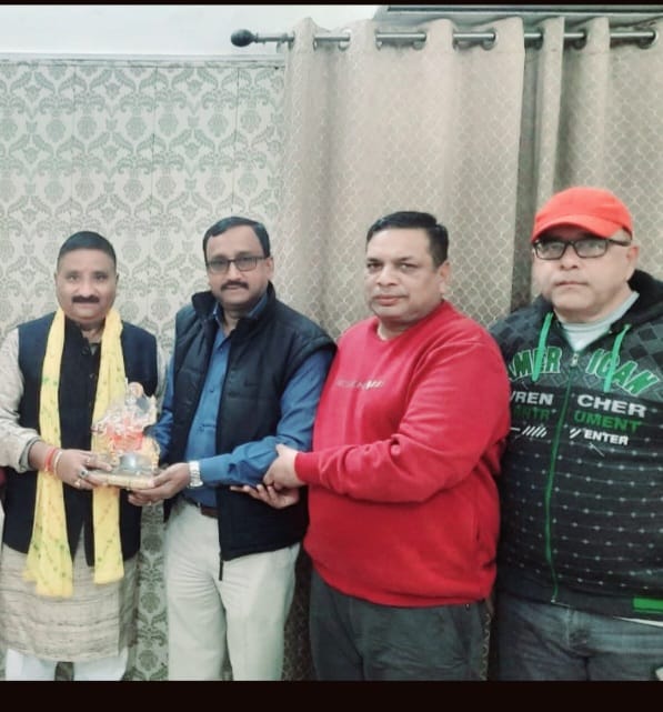 दीपक गोयल से व्यापारी नेताओं की मुलाकात