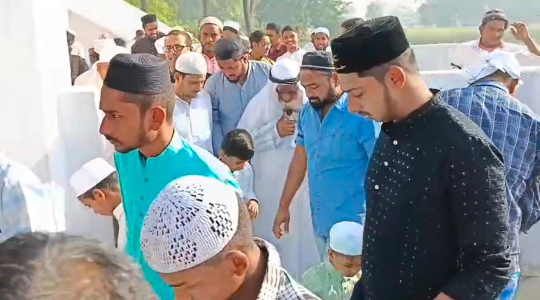 मुजफ्फरपुर में भी रही ईद की धूम