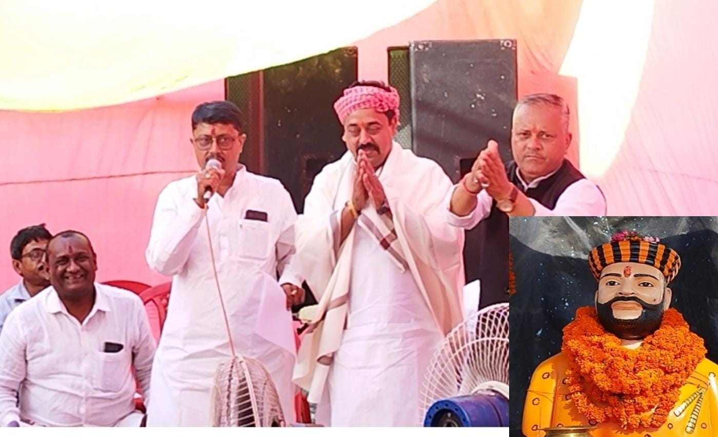 श्रीपुर में बाबू वीर कुंवर सिंह की प्रतिमा का किया गया अनावरण