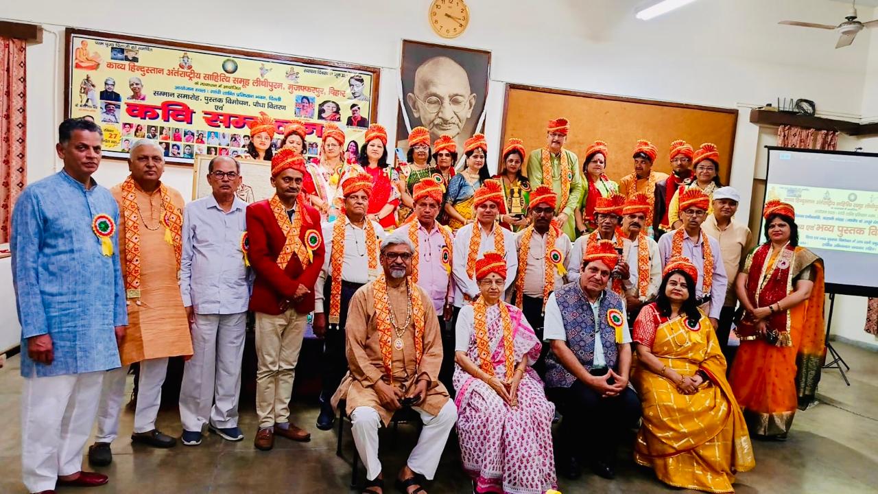 संत शिरोमणि तुलसीदास सम्मान से अलंकृत हुए गुरुग्राम के ओज कवि राजपाल यादव