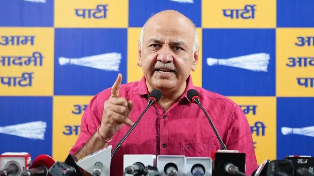 आप पार्टी आप पार्टी नेता मनीष सिसोदिया ने भाजपा पर साधा निशाना