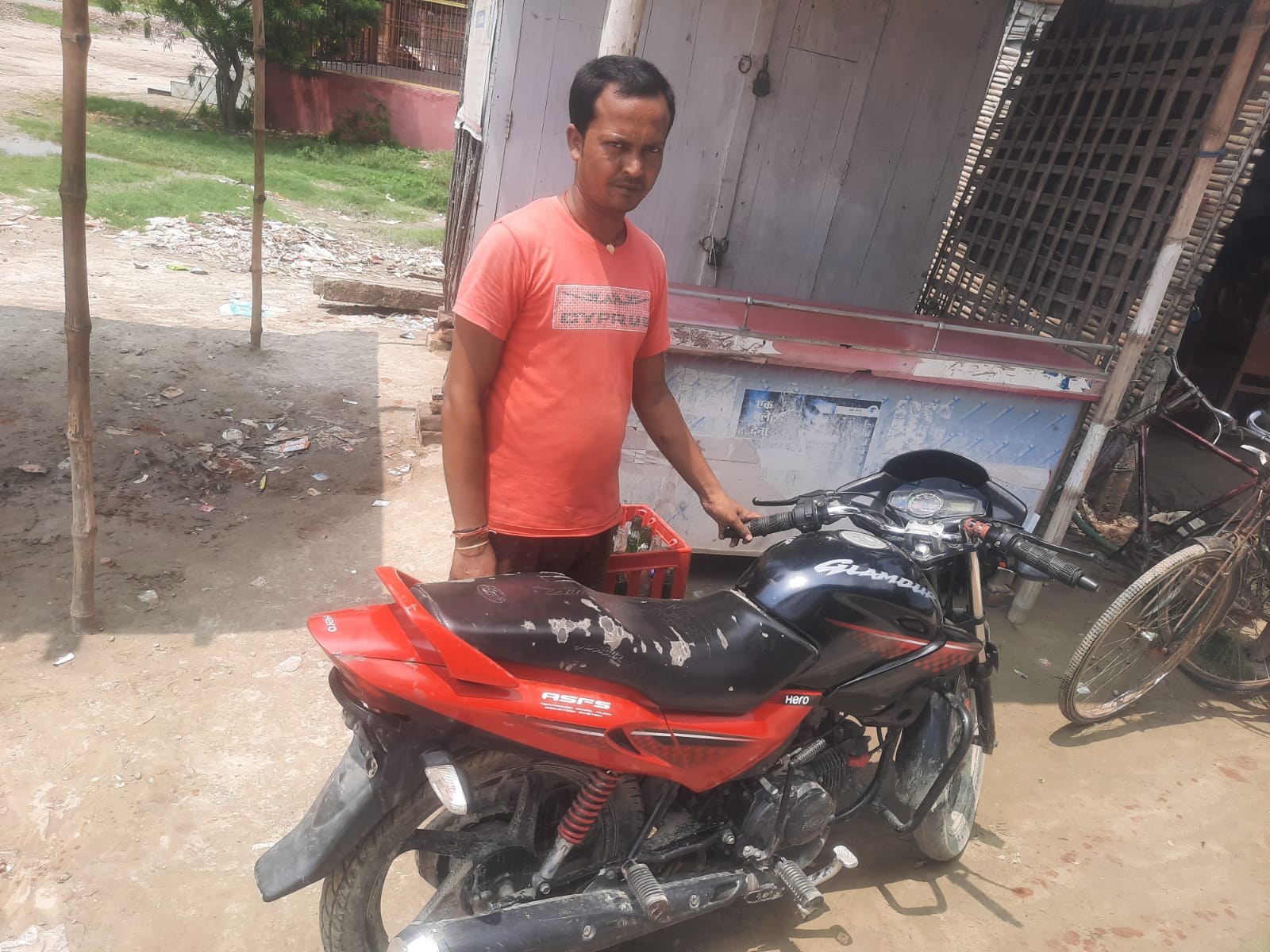 बरियारपुर से चोरी हुई मोटरसाइकिल 4 दिन बाद लादी गांव से बरामद