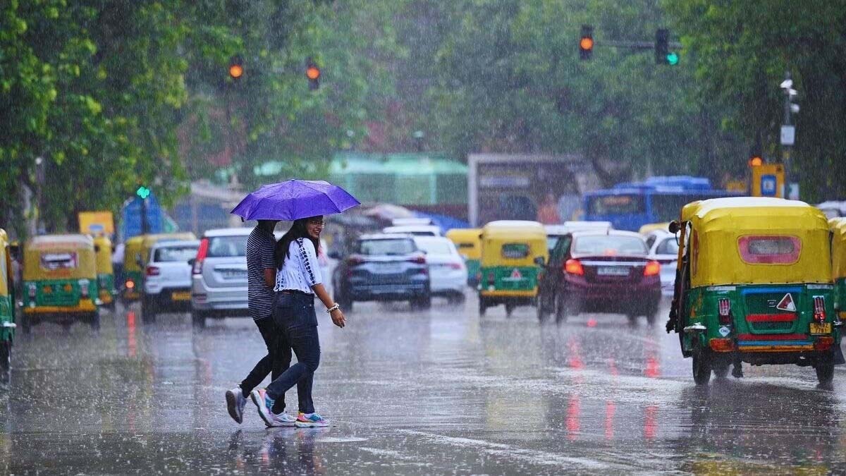 दिल्ली एनसीआर में मेहरबान मानसून